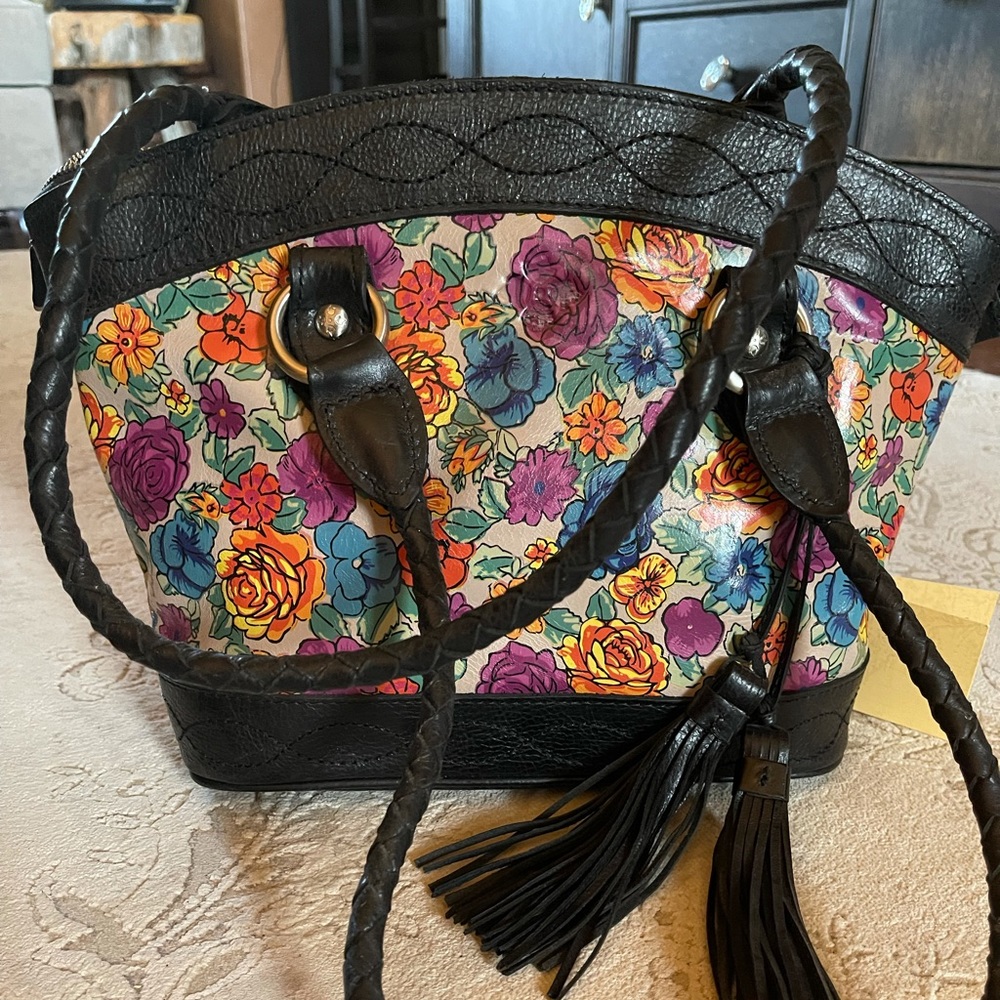 Patricia Nash Zorita Satchel Spanish Villa NWT